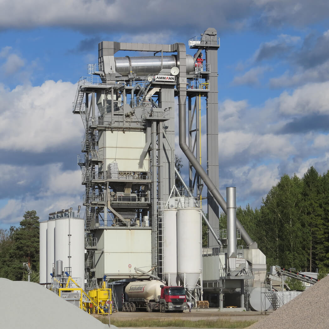 Asfaltbetona ražošana