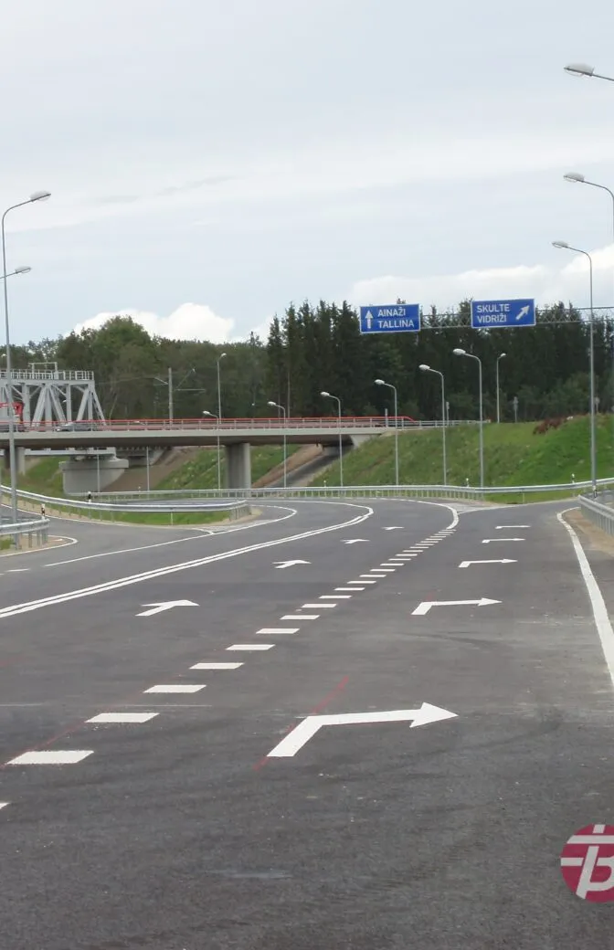 Uzbūvēts Saulkrastu apvedceļš un rekonstruēts autoceļa “Via Baltica” posms Skulte-Svētciems