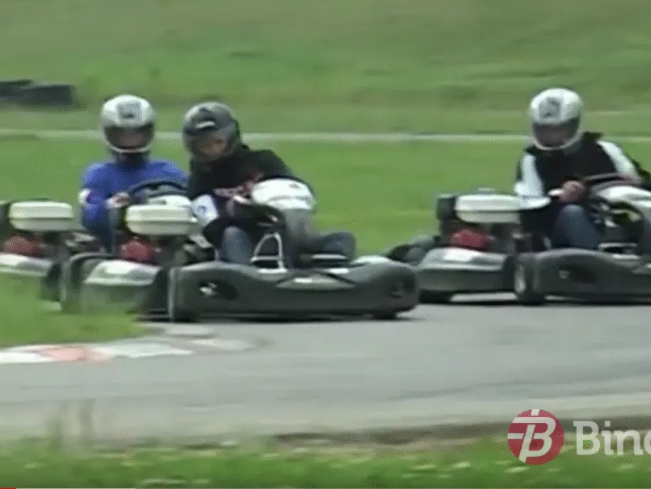 “Binders” darbinieku sacensības kartingā LEMANS 240 stilā. VIDEO