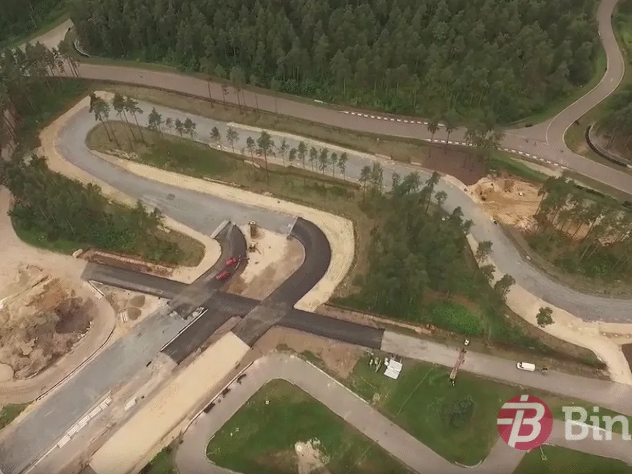 Biķerniekos top rallijkrosa trase. Aerovideo II VIDEO