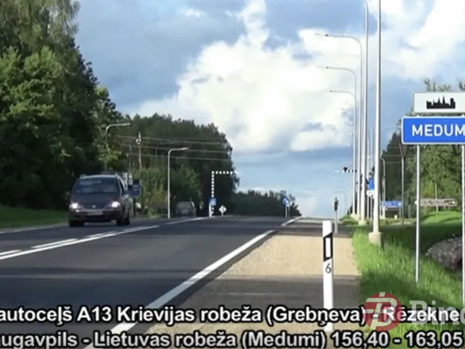 A/c A 13 rekonstruētā posma atklāšana Medumos. VIDEO
