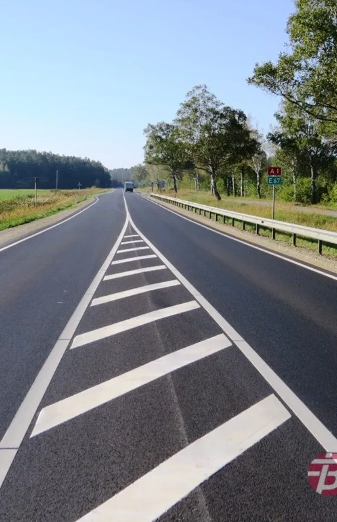 Atjaunots Tallinas šosejas ceļa segums no Duntes līdz Svētciemam