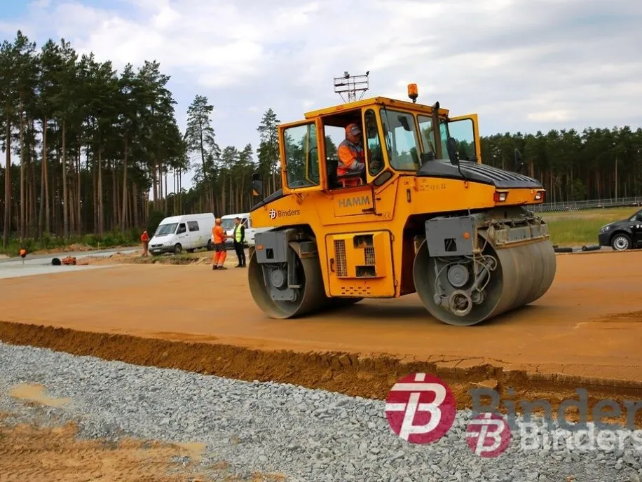 “Netīrā seguma” ieklāšanas testēšana topošajā rallijkrosa trasē Biķerniekos – 08.06.2016.