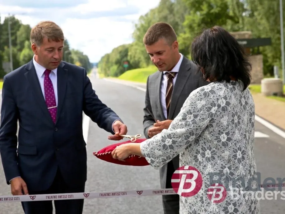 Autoceļa A 13 rekonstruētā posma atklāšana Medumos – 12.08.2016.