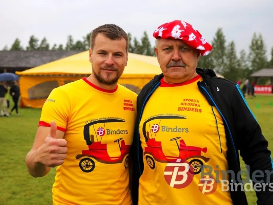 “Binders” – Latvijas ceļinieku 49.tūrisma salidojumā. 08.2016.