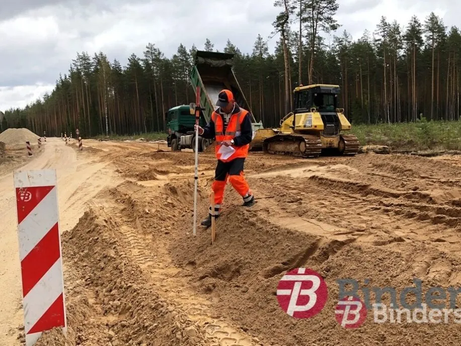 A/c P62 Krāslava-Preiļi-Madona posma segas pārbūves process – 04.2018.