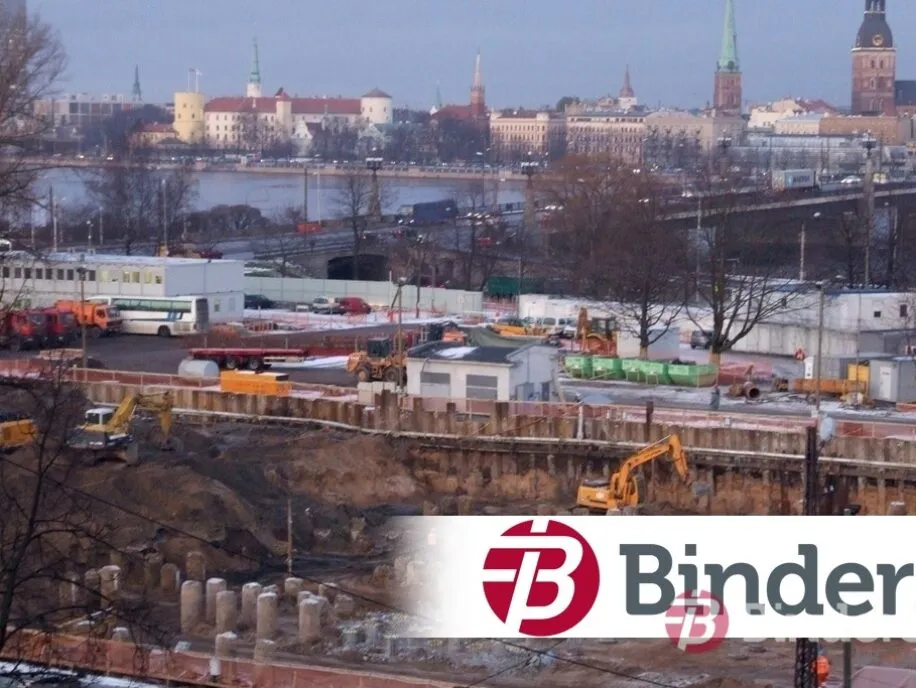 Nacionālās bibliotēkas būvlaukuma sagatavošana