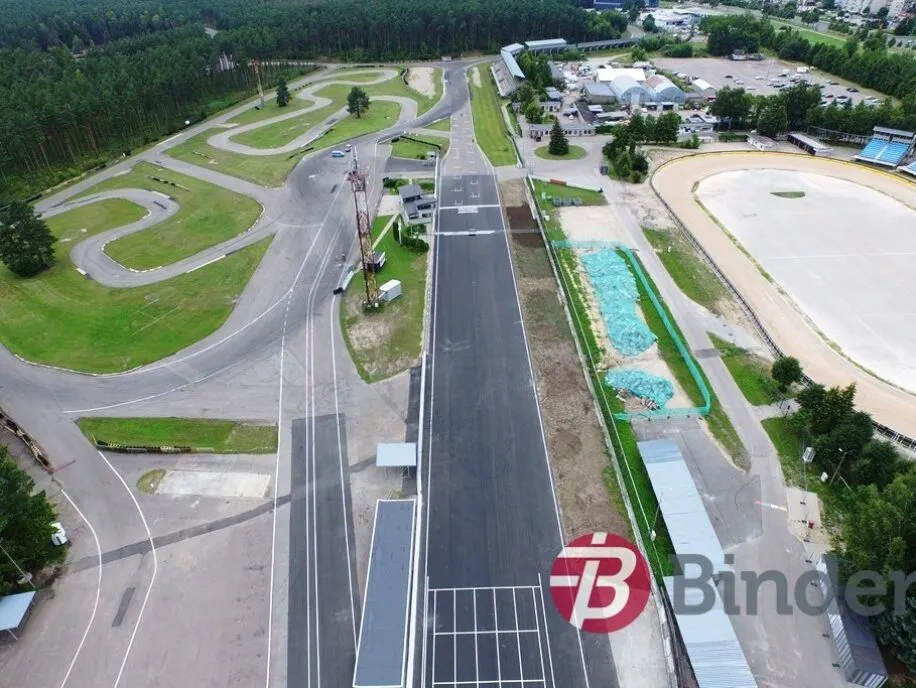 Biķernieku kompleksās sporta bāzes sacīkšu trases posma rekonstrukcija