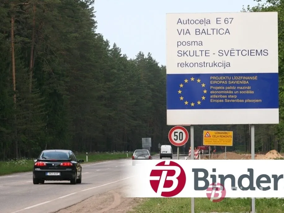 “Via Baltica” posma Skulte-Svētciems rekonstrukcija