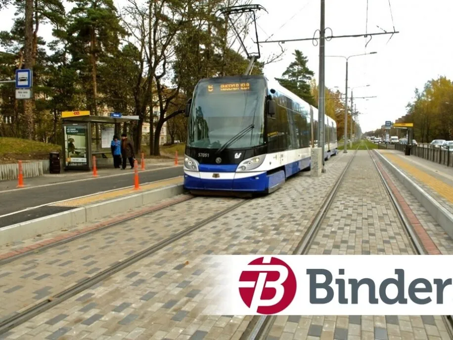 Tramvaja sliežu ceļu  rekonstrukcija Rīgā