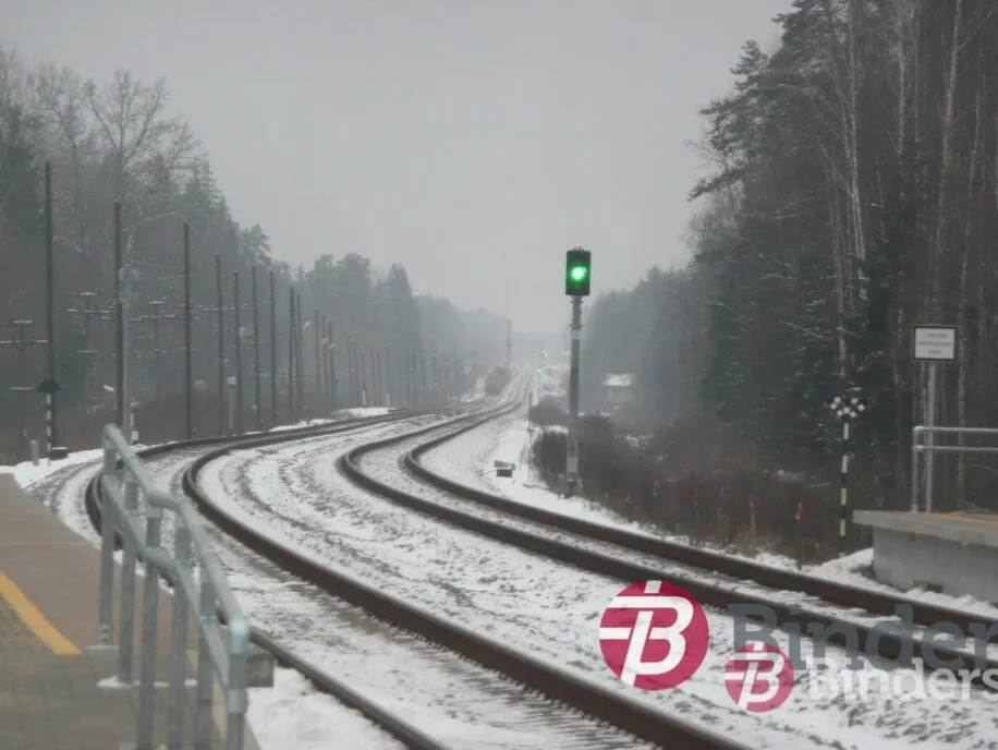 Sliežu ceļa posms Skrīveri-Krustpils. VAS “Latvijas Dzelzceļš” foto