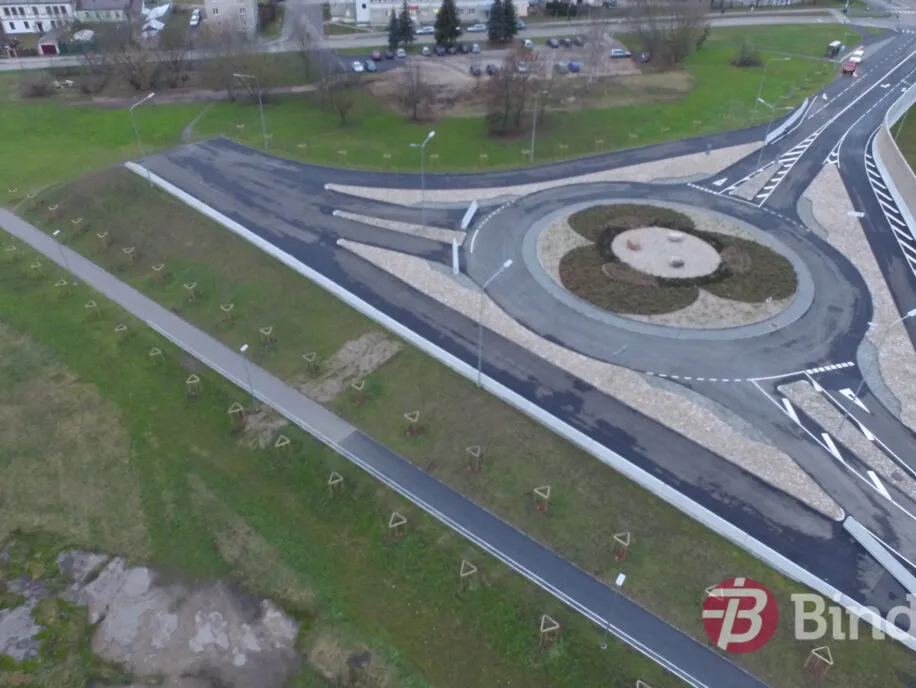 Smiltenes ielas divlīmeņu pārvada un pievadu būvniecība Daugavpilī