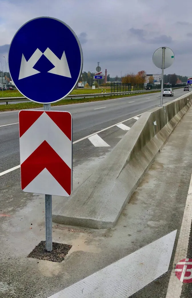 Berģos noslēgusies piebraucamā ceļa izbūve pie tirdzniecības centra