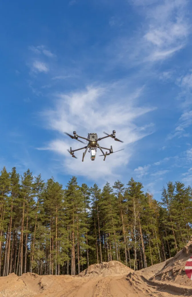 Ar 3D aero lāzera skeneri-ātrāk paveikti, precīzi ģeodēziskie mērījumi