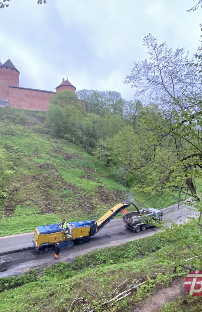Atsākti būvdarbi autoceļa P8 posmā no Turaidas līdz Siguldai