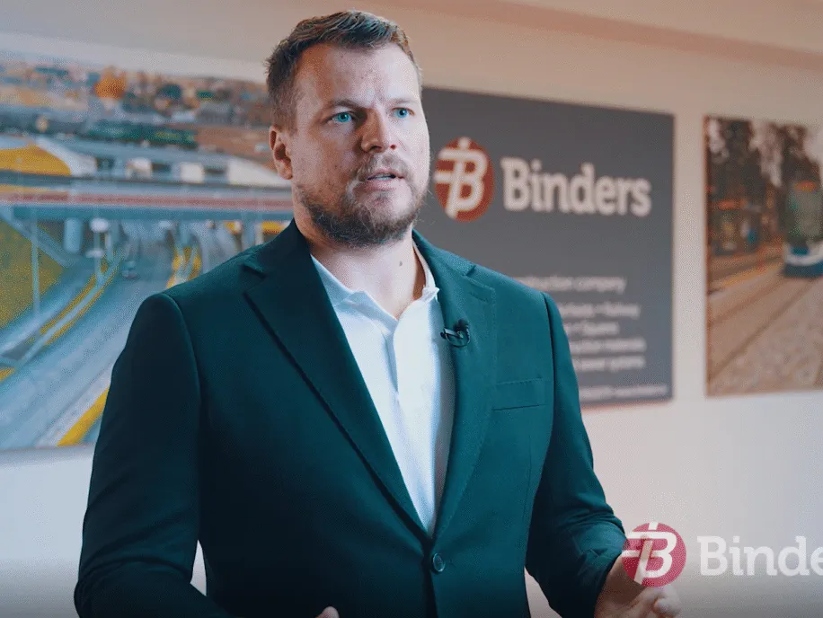 CBF SIA “Binders”- viens no Rail Baltic lidostas mezgla būvniekiem. VIDEO
