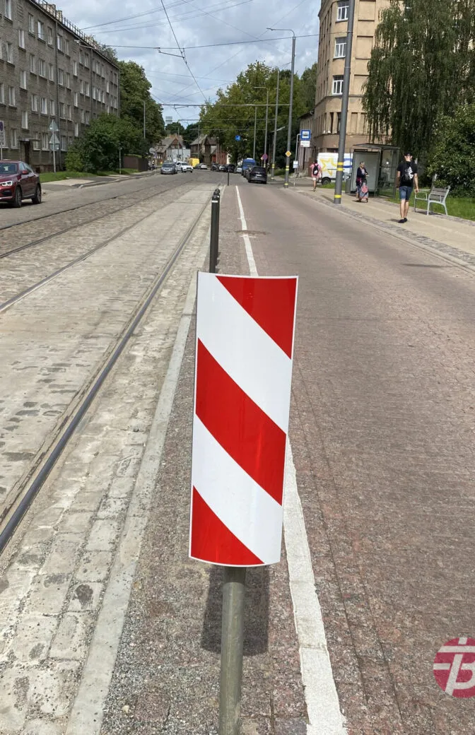 Rīgā pārbūvēta un zemās grīdas tramvajiem pielāgota 7. maršruta līnija