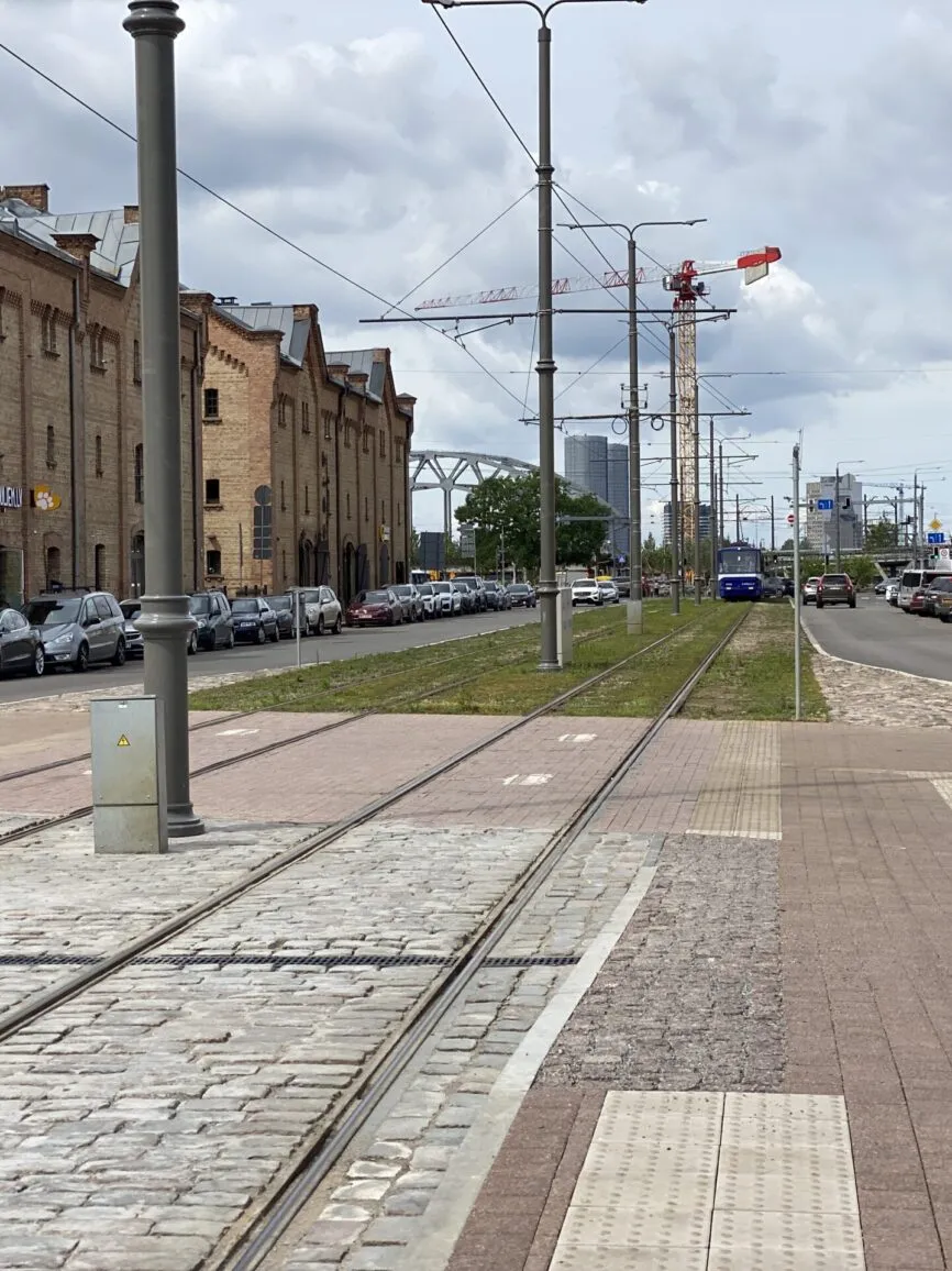 7. tramvaja maršruta līnijas pārbūve Rīgā