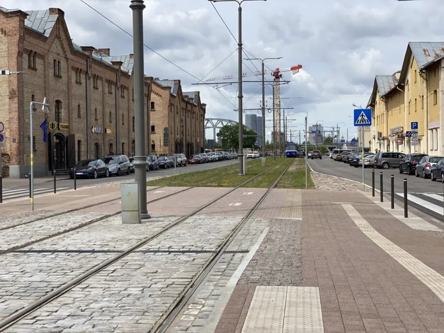 7. tramvaja maršruta līnijas pārbūve Rīgā
