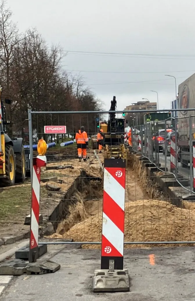 Turpinās 7. tramvaja līnijas pagarinājuma būvniecība