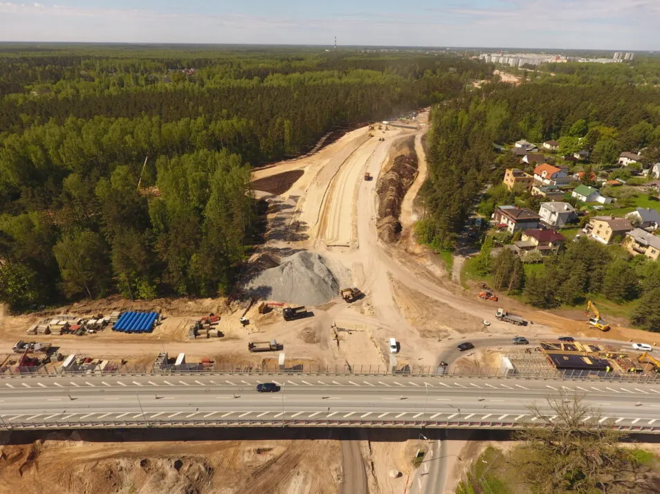 Dienvidu tilta ceturtās kārtas būvniecības progress