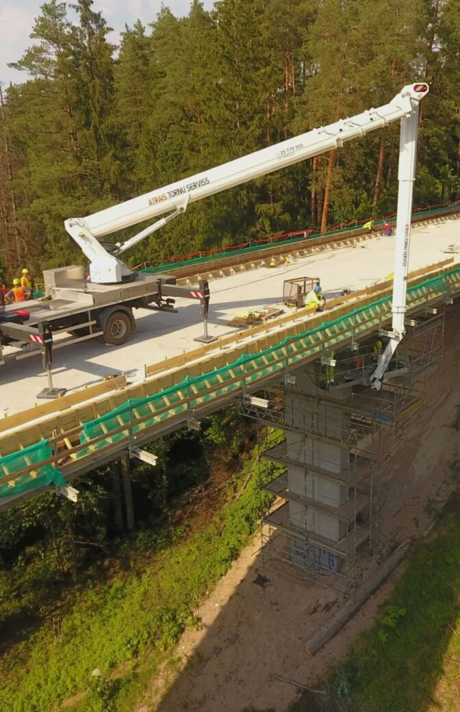 Vidzemes šosejas (A2) posma un Lorupes gravas viadukta pārbūve