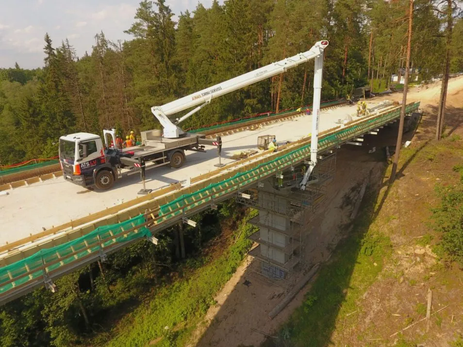 Vidzemes šosejas (A2) posma un Lorupes gravas viadukta pārbūve