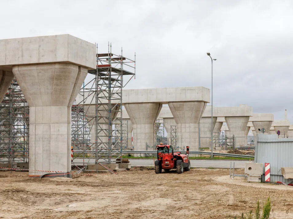 “Rail Baltica” Rīgas lidostas infrastruktūras būvniecības progress