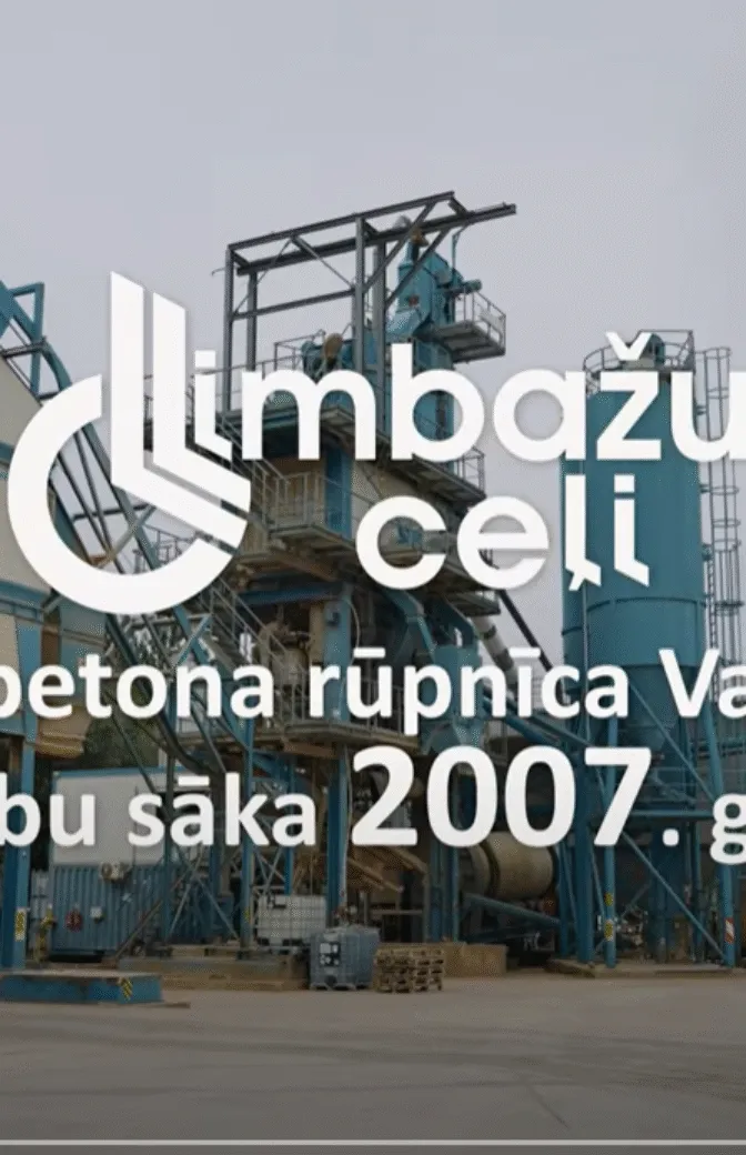 SIA “Limbažu ceļi” asfaltbetona ražotnē Valmierā saražota produkcijas miljonā tonna