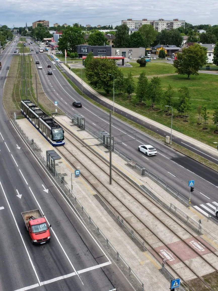 Construction of the Tram Line Extension and Mobility Hub